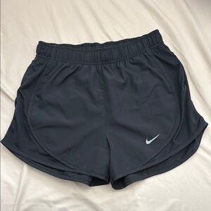 Nike Black Athletic Shorts with Elastic Waistband